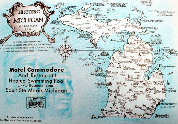 Motel Commodore - Old Postcard And Promos